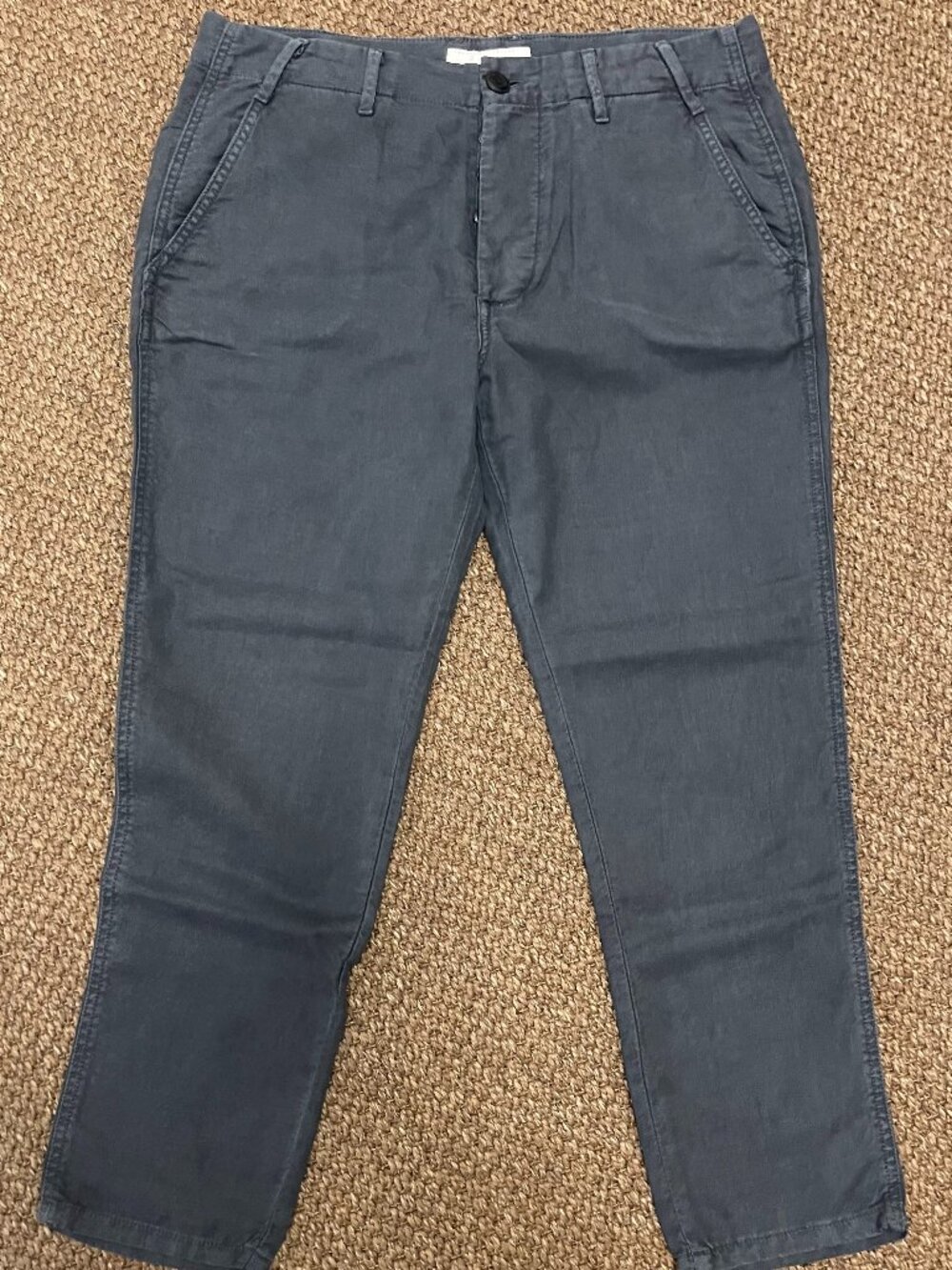 THE GREAT. Women Blue utility pant - cotton size 27